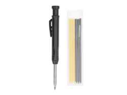 Lápiz para marcar carpintería, punta de 2,8 mm, cartucho reemplazable
