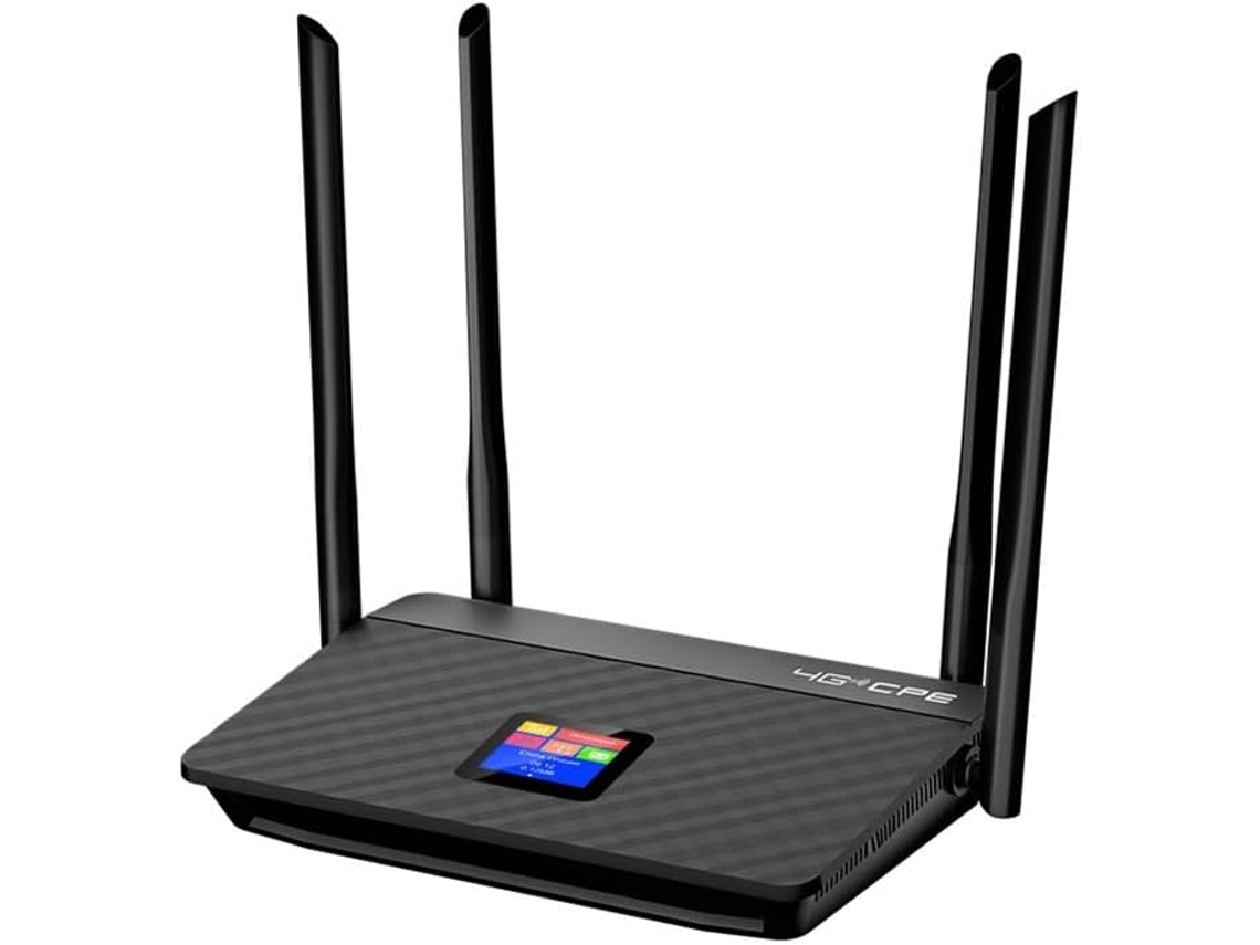 Router Sin 4g 300 Mbps Cat4 32 Usuarios Rj45 Wan Lan Lte Módem De Red