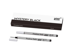 Recambio MONTBLANC 128247 Negro (2 Unidades)