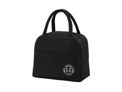 (preto) Lancheira Térmica De Grande Capacidade, Portátil