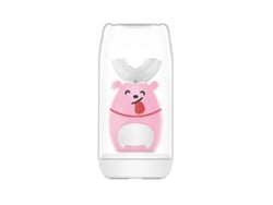 Escova De Dentes Elétrica Infantil Ultrassônica Automática Com Cabeça De Silicone