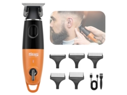 Cortapelos Eléctrico Profesional (naranja, Recargable Por Usb) Para Cabello Con Puntas Abiertas