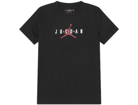 Camiseta de Niños JORDAN Corta Jumpman Sutainable Negro (810 años)