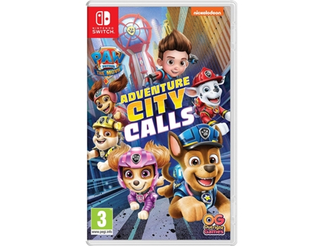 Juego Paw Patrol The Movie Adventure City Calls Nintendo Switch