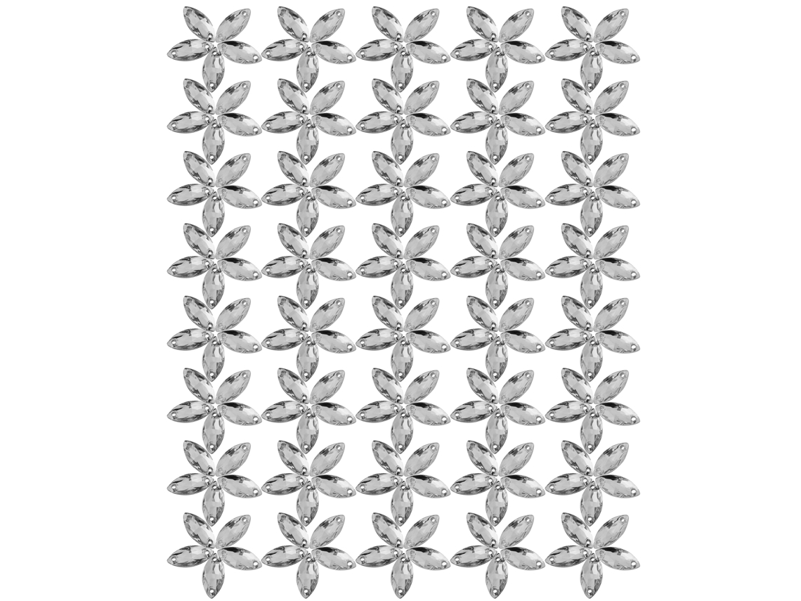 200 Piezas De Cristal De Resina Acrílica Con Ojal, Accesorio De Costura Brillante, Accesorio Hecho A Mano (4)