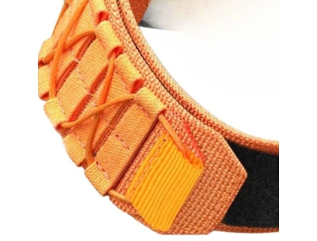 Correa Nylon Militar para Garmin Epix Pro Gen 2 Naranja ¡ANTIMPACTO!