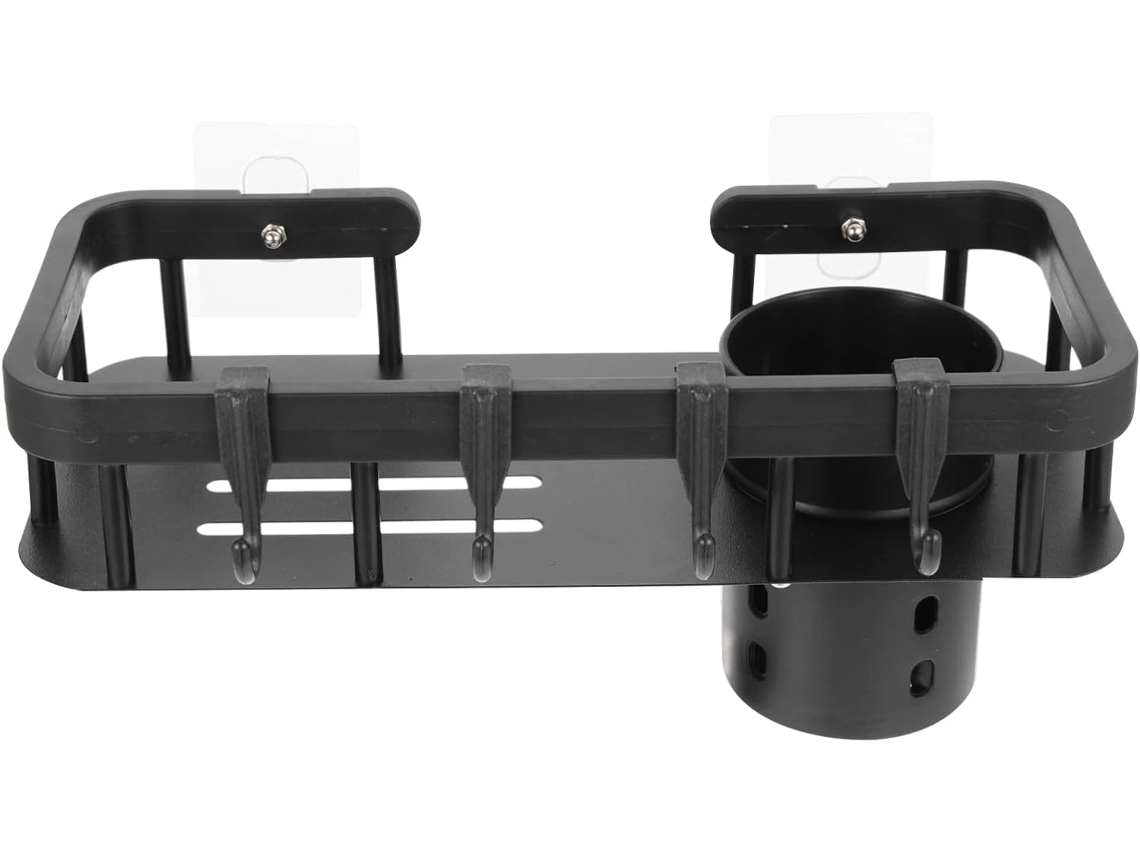 Organizador de pared sin taladrar, estante de esquina para baño, accesorios de cocina, soporte para cepillos de dientes Slowmoose