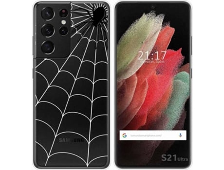 Carcasa Samsung Galaxy S21 Ultra 5G TUMUNDOSMARTPHONE Araña Multicolor