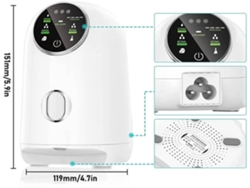 Máquina De Tratamiento Facial 0316-h4 Blanca*