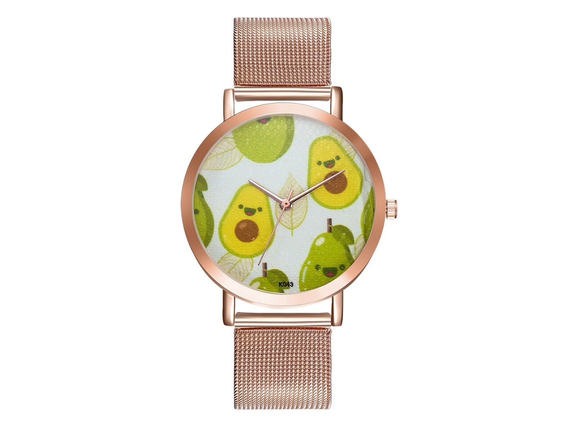 Reloj De Pulsera Zhoulianfa Para Mujer Con Correa De Malla De Acero Y Esfera Ultrafina De Oro Rosa.