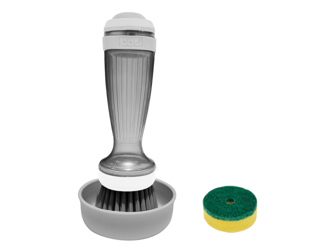 Escova De Limpeza Eifson Com Dispensador De Líquido (cinza)