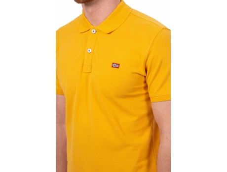 Polo de Hombre NAPAPIJRI Algodón Naranja (M)