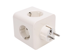 2026 Store-regleta De Pared Cúbica Con Interruptor 25w Carga Rápida 2xusb A 2xusb C 3 Puertos Para Hogar Viajes Oficina