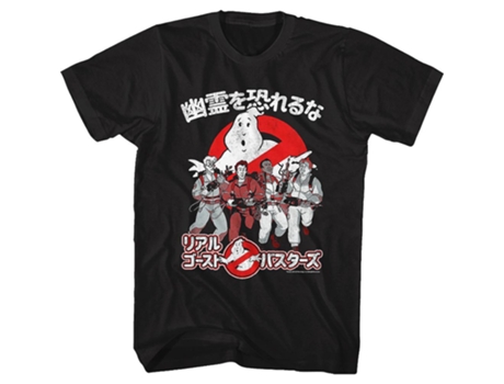 Camiseta ROCKINSTONE japonesa Real Ghostbusters (M)