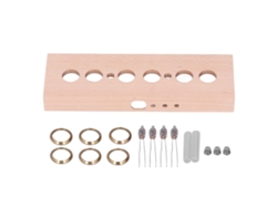 Kit de reparación y accesorios para relojes de tubo luminoso IN14 DIY con anillo de latón.