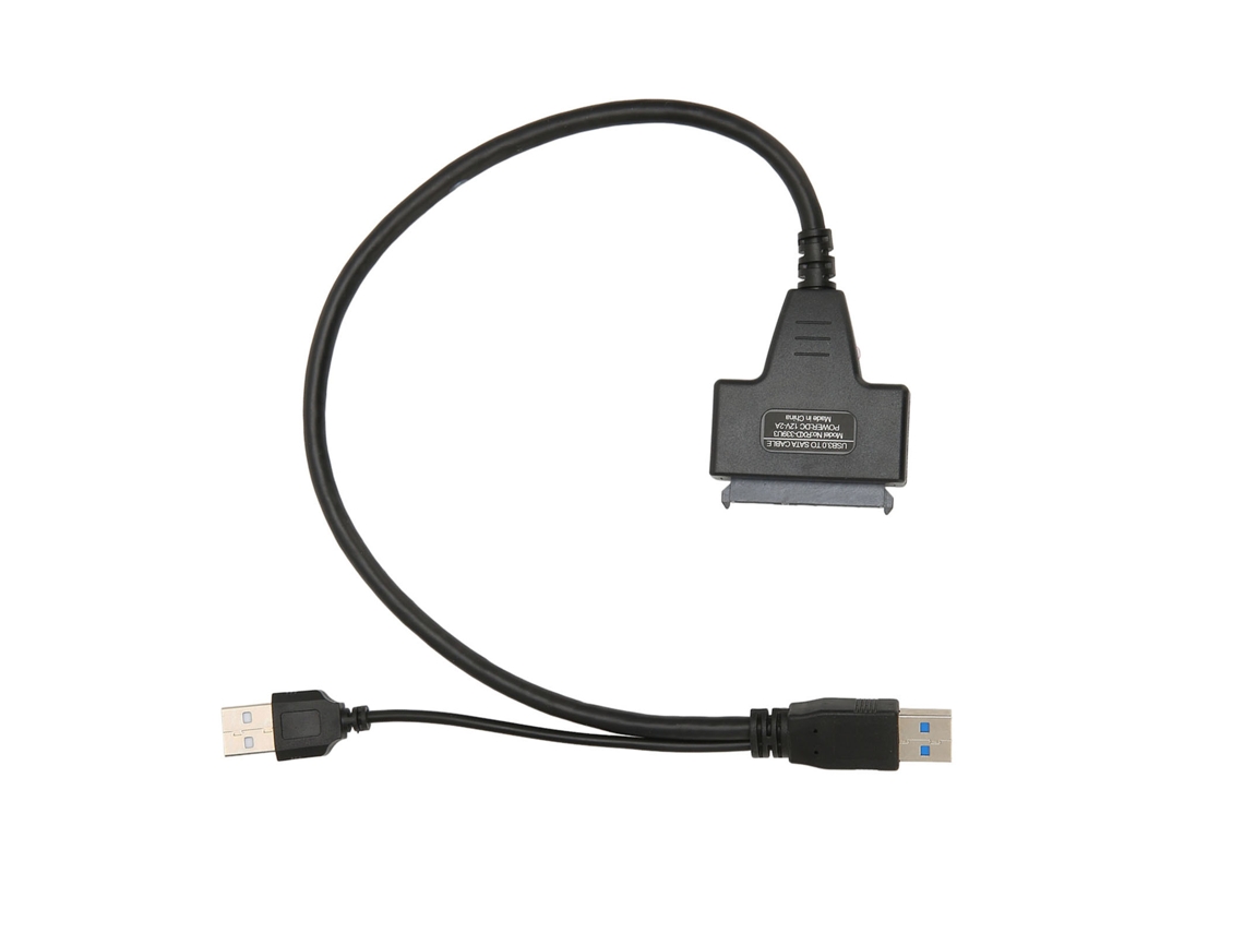 Cable Adaptador Usb 3.0 A Sata Conector De Disco Duro Ssd De 5gbps Indicador Led
