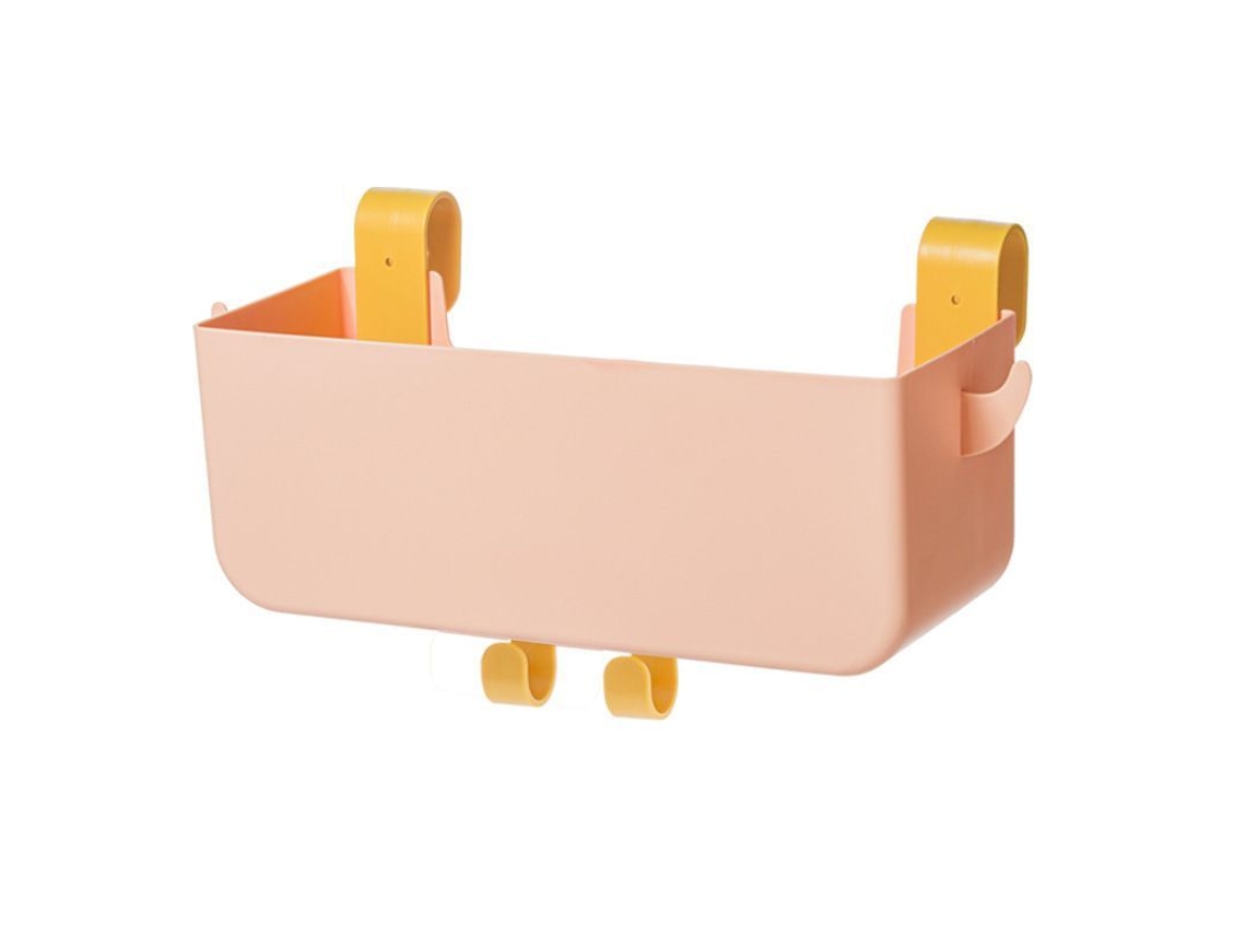 2026-organizador De Cama Linjou Con Bolsillos Múltiples Para Colgar En Camas Bunk Y Dormitorios Rosa