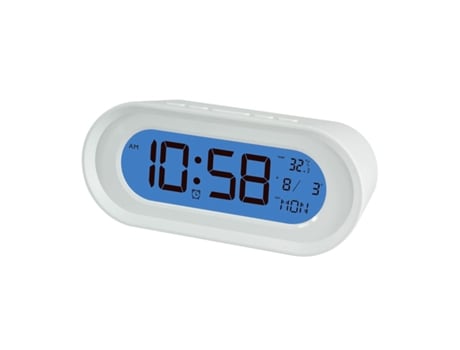Reloj-Despertador ELBE Rd701 Blanco