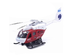 Modelo Realista De Helicóptero Policial Con Luz Y Música Para Niños - Juguete Coleccionable Con Mecanismo De Extracción.