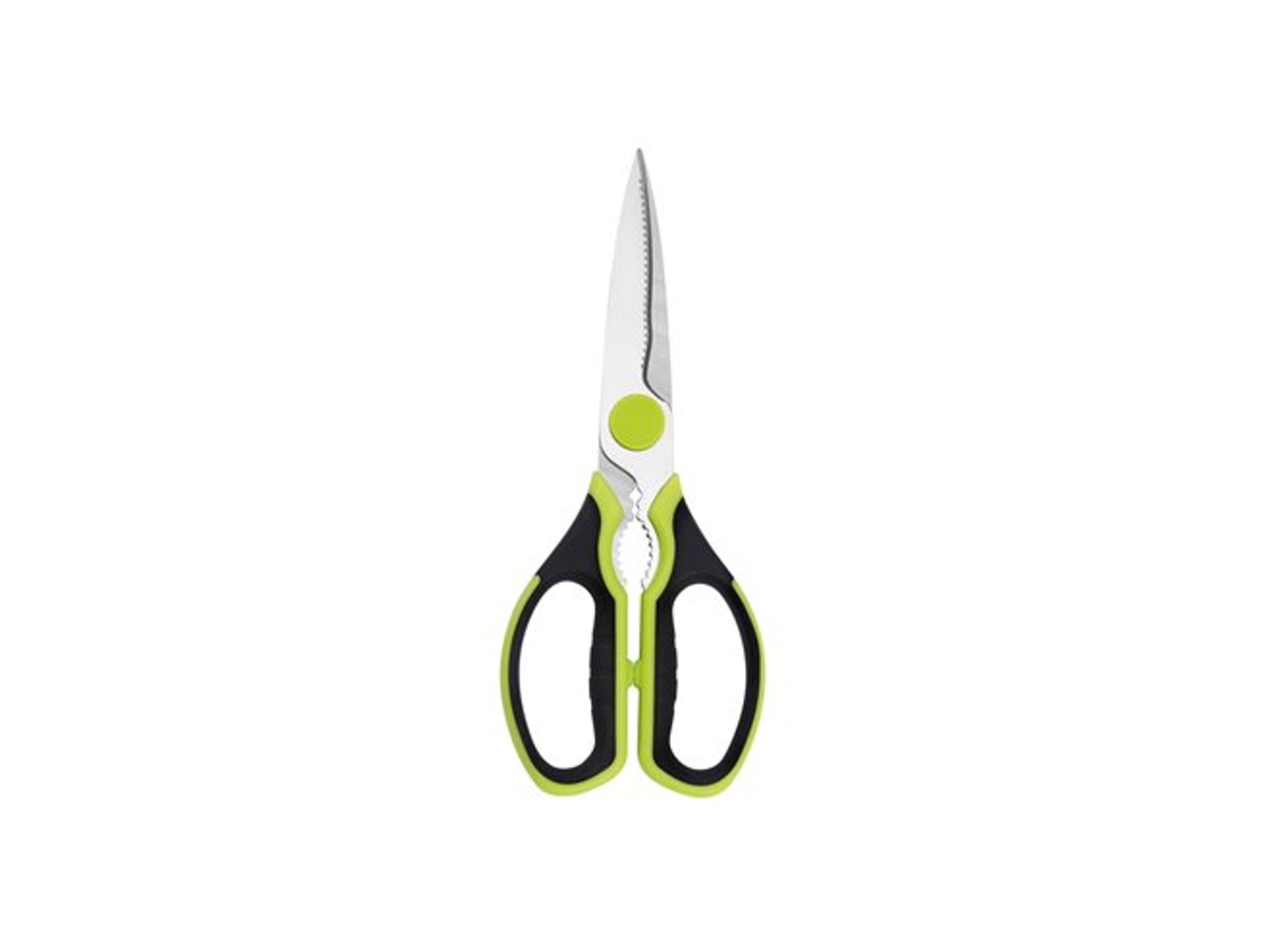 Tijera De Cocina 21cm Verde Y Negra