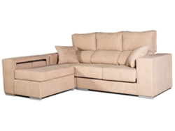 Chaise longue MATRIS Marbella Izquierda (Beige - Tejido - 225x100 cm)