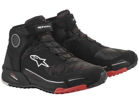 Botas Unisex ALPINESTARS Cr-x Drystar Riding Negro para Motociclismo (EU 43 1 / 2)