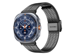 Pulsera de acero inoxidable para Samsung Galaxy Watch Ultra con hebilla de 7 cuentas CSYY (47 mm)