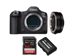 Canon Eos R5 Mark Ii + Ef-eos R + 1 Sandisk 512gb Uhs-ii 300mb/s + 1 Canon Lp-e6p + Ebook “20 Consejos Para Fotos Que Impactan”
