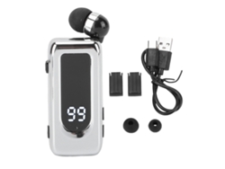Auriculares Inalámbricos Lavalier (retractables Con Micrófono Enc) Auriculares Estéreo Para Negocios Bt5.4