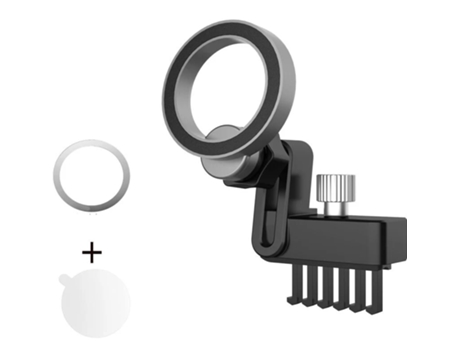 Altavoz Bluetooth portátil con entrada AUX de 3,5 mm, altavoz de entrada de línea AUX, 12 horas de reproducción, micrófono incorporado (negro) CHRO...