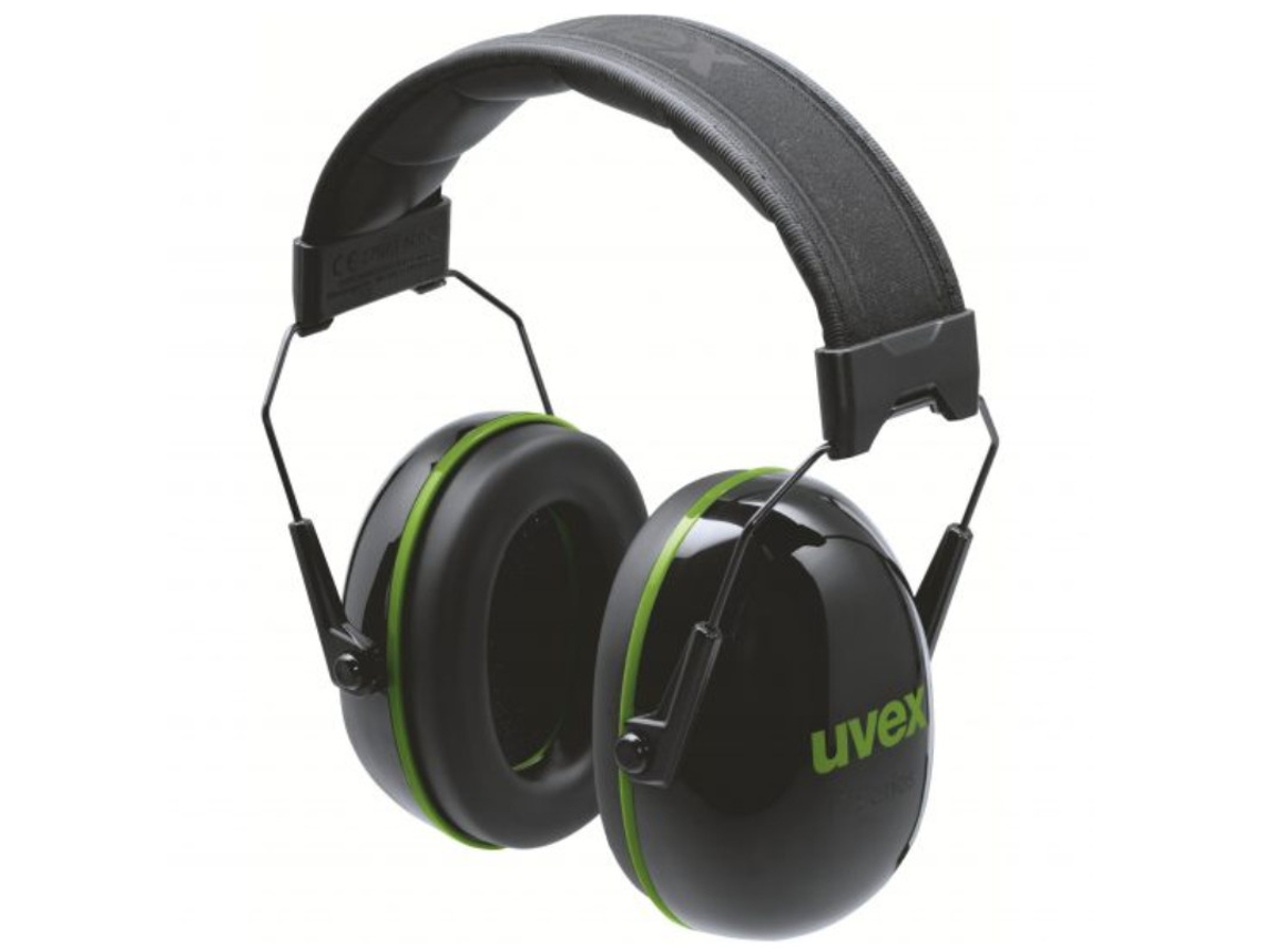 Uvex K10 - Auriculares Plegables Con Cancelaci�n De Ruido 30Db Negro