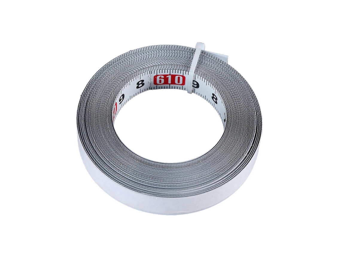 Cinta métrica autoadhesiva de precisión de acero, herramienta versátil para carpintería y manualidades Rosewell