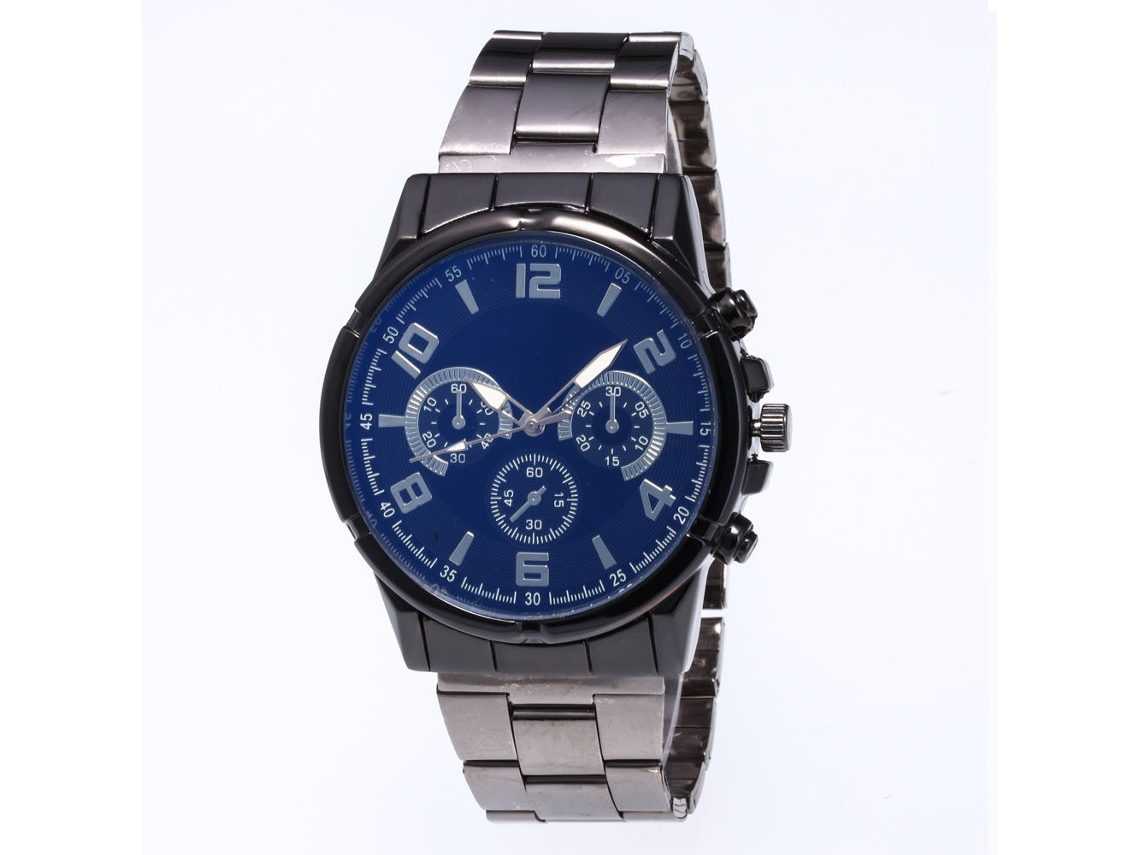 Reloj De Pulsera Analógico De Cuarzo Con Brazalete De Acero - Modelo Zlf0447-g 5