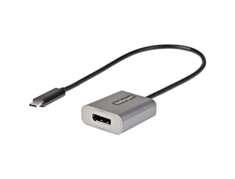 Startech.Com Usb C a Displayport Dongle 8K/4K 60Hz Usb-C a Displayport 1.4 Adaptador Monitor Video Converter Usb Type-C a DP Funciona con Thunderbo...