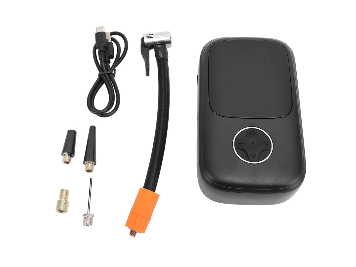 Inflador De Neumáticos Inalámbrico Portátil De 2000 Mah Con Luz, Inflado Rápido Para Coche, Moto, Bicicleta Y Scooter.