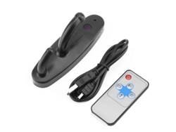 Perchero Con Cámara Hd Activada Por Movimiento Y Ranura Para Tarjeta Tf.