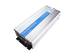 Inversor de onda sinusoidal pura de 2000 W con 2 salidas de CA, pantalla LED y puerto USB de 5 V y 2,1 A (CC 24 V)