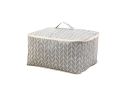 Bolsa de Almacenaje Bolsa Ropa Cambios TRUYUETY Tecido Gris (35x35x4cm)