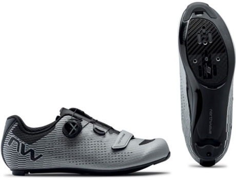 Zapatillas NORTHWAVE zapatilla torm carbon road plata reflectante de (S)