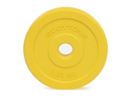 Disco de Musculación BODYTONE Pvc 1,25Kg 28 Mm