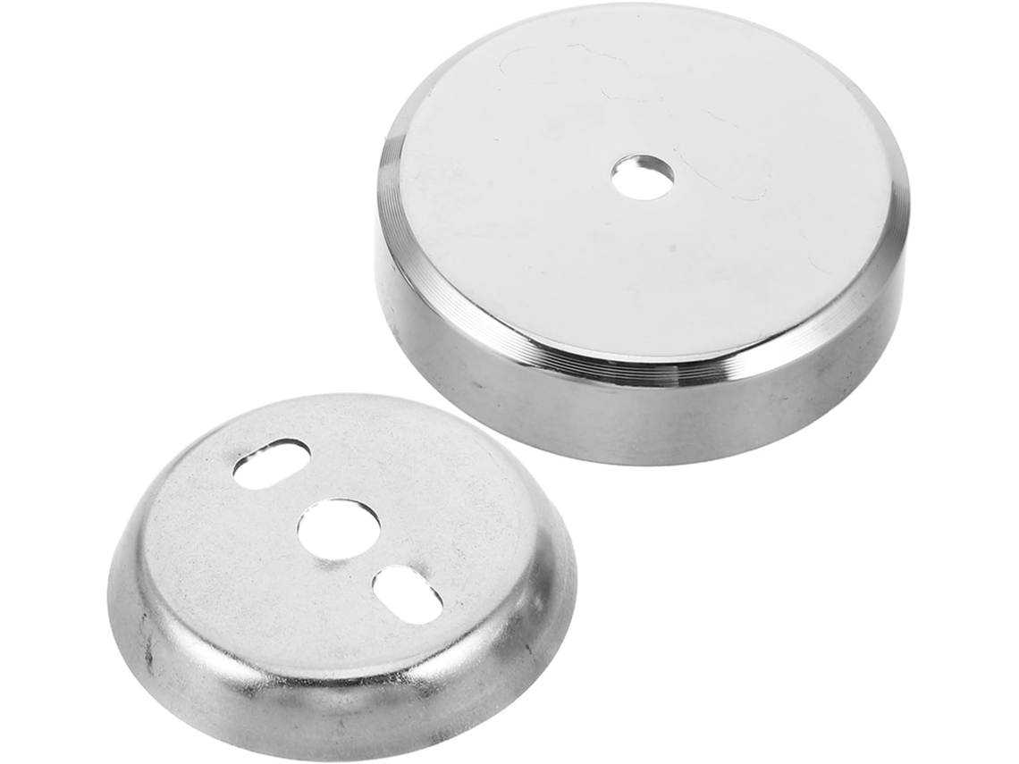 Soporte 2 Montaje Toallero Baño Piezas Base Brida Acero