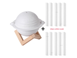 (con 10 Filtros, Usb) Humidificador, Difusor De Aromaterapia, Con Luz Led