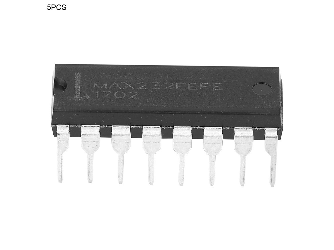 5pcs Max232eepe+ Dip-16 Integrado Transmisor/receptor Para Electrónica Automotriz Max232 Dip16