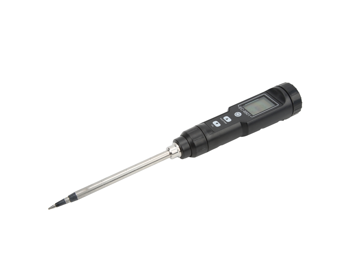 Medidor Digital De Suelo Ec-8801 Con Retroiluminación Para Medir La Conductividad Eléctrica (ce) Y La Temperatura Del Suelo En Jardines.