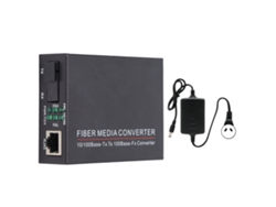 Transceptor De Fibra Óptica (100 Mbps, Monomodo) Tbc-mc3312es20a 20 Km/sc