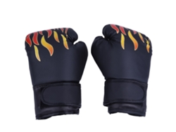 Kklv-luvas De Boxe Para Crianças Muay Thai Sparring Kickboxing Luta No Chão Saco De Areia Preto