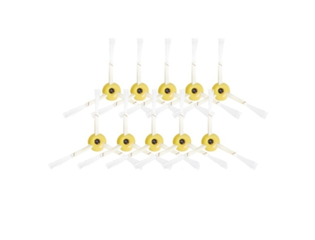 Ad-Cepillo Lateral de 10 piezas, 3 brazos para Irobot Roomba 800 Series 870, 880, 900 Series 980, piezas de aspiradora robótica, accesorios de aspi...
