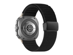 Correa de nailon con cierre magnético y diseño ondulado para Samsung Galaxy Watch Ultra de 47 mm / Ultra 2025