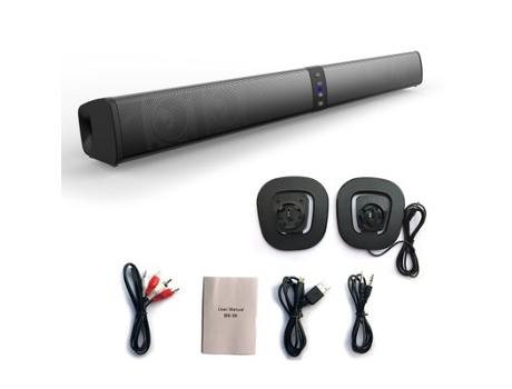 Altavoz Bluetooth WEIMAI Rádio Fm Tf Aux