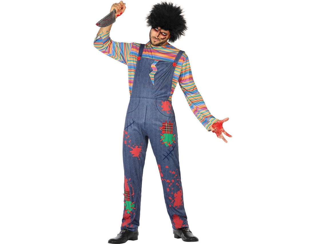 Disfraz de Hombre DISFRAZZES Muñeco Diabólico (Talla: M/L)